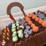 Vegie Patch Cake